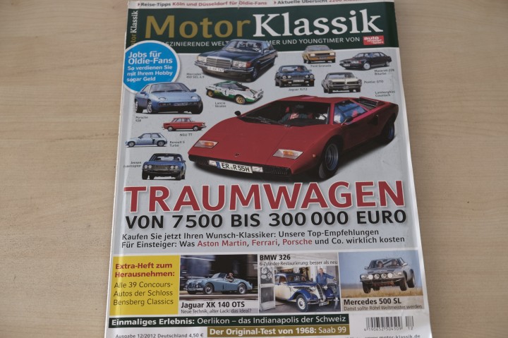 Deckblatt Motor Klassik (12/2012)